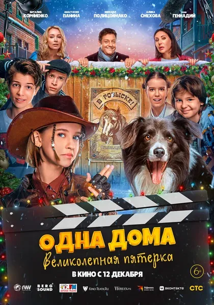 Постер Одна дома: Великолепная пятерка